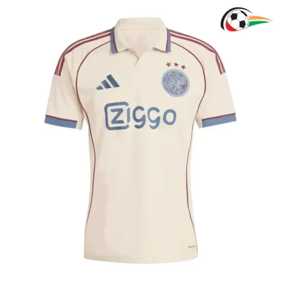 Camisa Ajax Third 2025/26 Branco