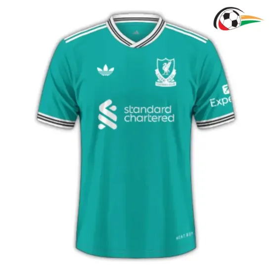 Camisa Liverpool Third 2025/26 Verde