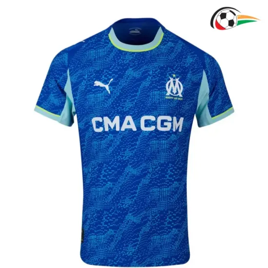Camisa Olympique Marsella Third 2025/26 Azul