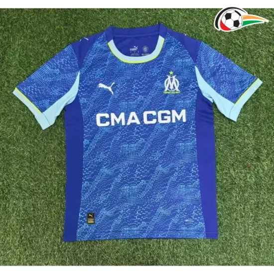 Camisa Olympique Marsella Third 2025/26 Azul