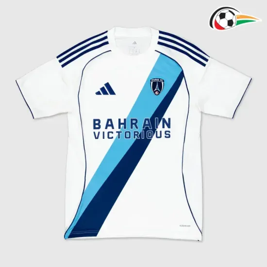 Camisa Paris FC Reserva 2025/26 Branco