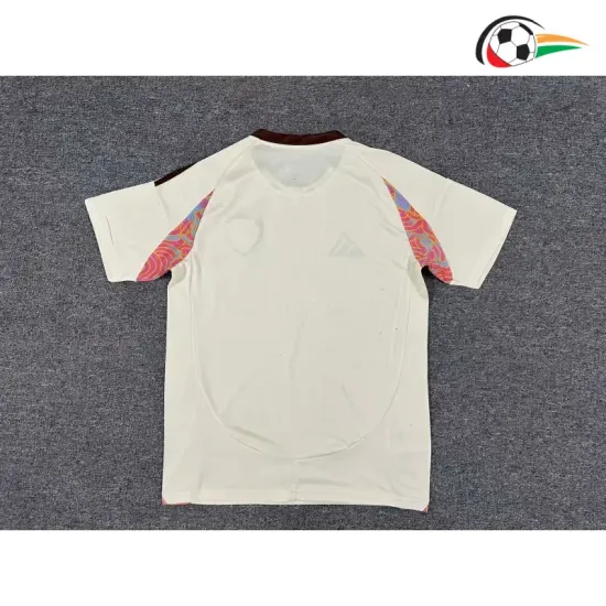 Camisa DC United Reserva 2025/26 Branco/Marrom