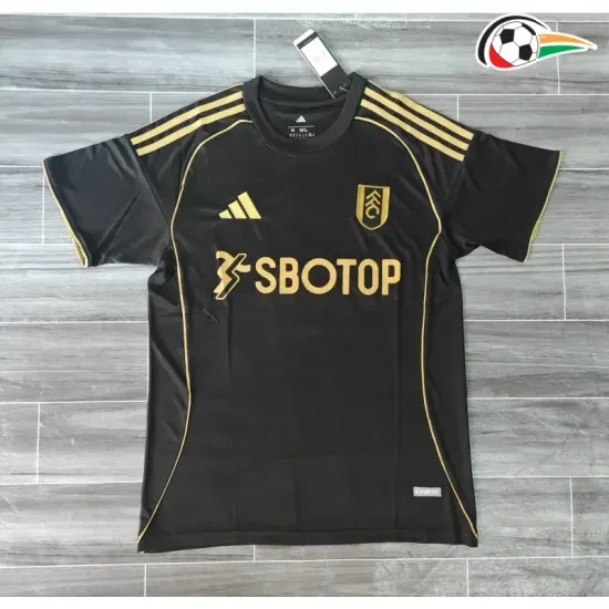 Camisa Fulham F.C. Third 2025/26 Preto