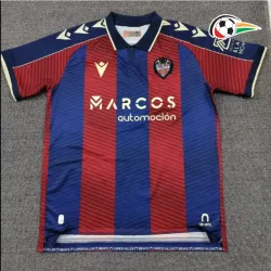 Camisa Levante UD Titular 2025/26 Azul marinho/Vermelho