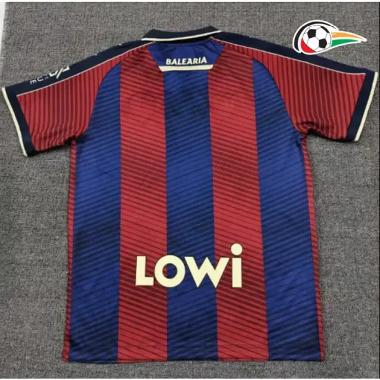 Camisa Levante UD Titular 2025/26 Azul marinho/Vermelho