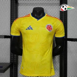 Camisa Colombia 2026 Versão Jogador Amarelo
