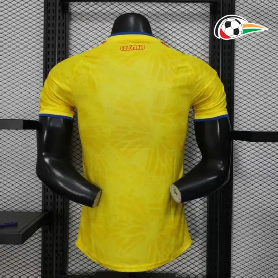 Camisa Colombia 2026 Versão Jogador Amarelo