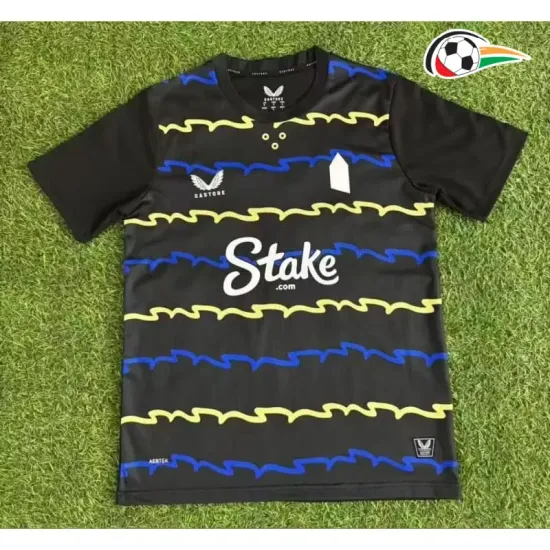 Camisa Everton FC Third 2025/26 Preto