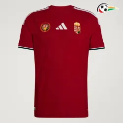 Camisa Hungría Home 2026 Vermelho