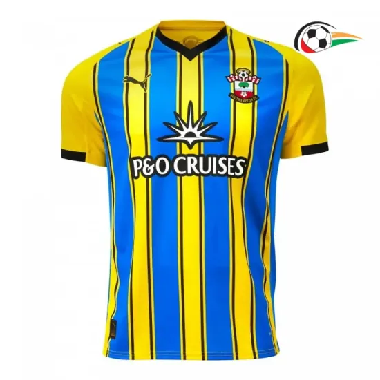 Camisa Southampton Reserva 2025/26 Amarelo/Azul