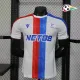 Camisa Crystal Palace Reserva 2025/26 Versão Jogador Branco/Azul/Vermelho