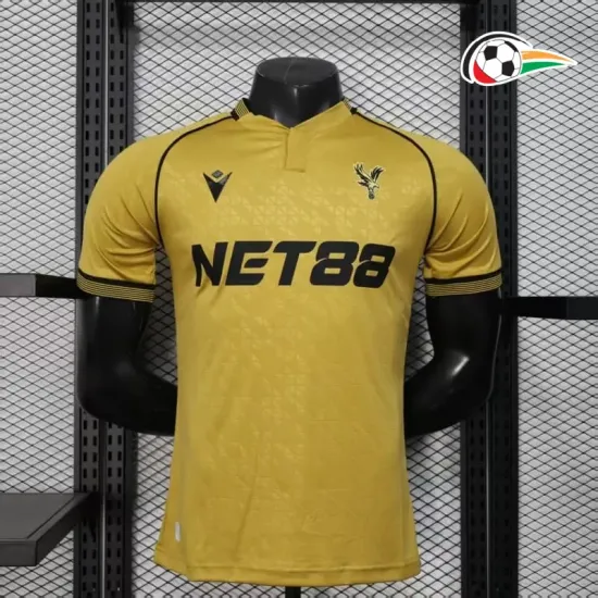 Camisa Crystal Palace Third 2025/26 Versão Jogador Amarelo