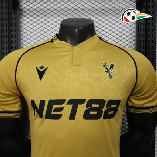 Camisa Crystal Palace Third 2025/26 Versão Jogador Amarelo
