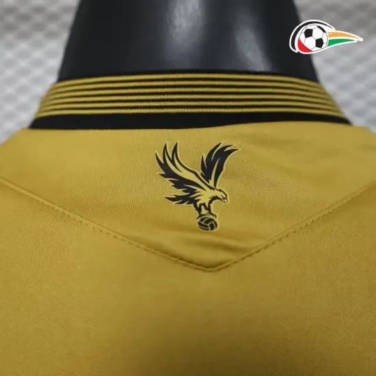 Camisa Crystal Palace Third 2025/26 Versão Jogador Amarelo