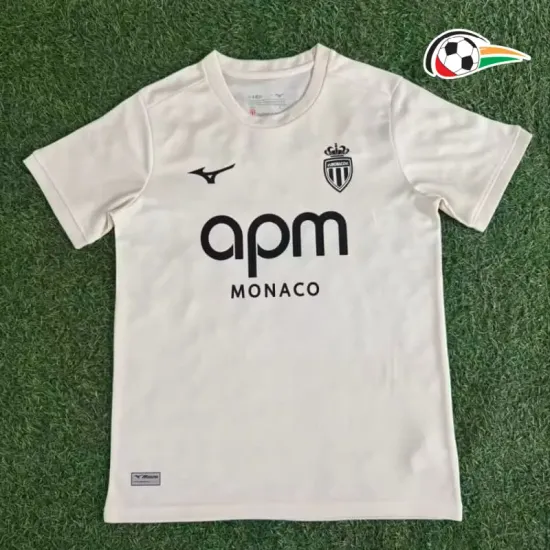 Camisa Monaco Third 2025/26 Amarelo Claro