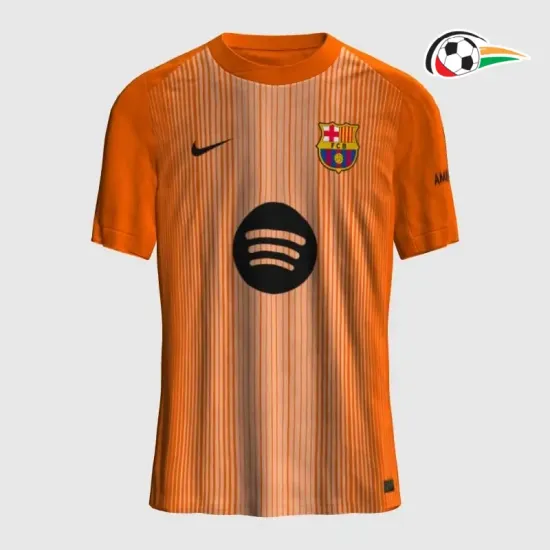 Camisa do Guarda-Redes Barcelona 2025/26 Laranja