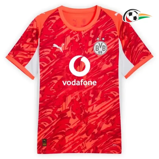 Camisa do Guarda-Redes Borussia Dortmund 2025/26 Laranja