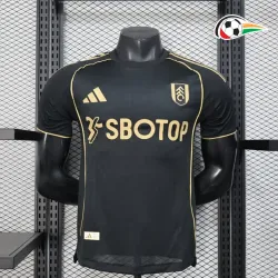 Camisa Fulham F.C. Third 2025/26 Versão Jogador Preto