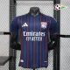 Camisa Olympique De Lyon Reserva 2025/26 Versão Jogador Azul Marinho