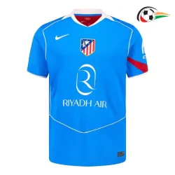 Camisa Atlético de Madrid Third 2025/2026 Azul/Vermelho
