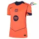 Camisa Barcelona Third 2025/26 Feminina Laranja