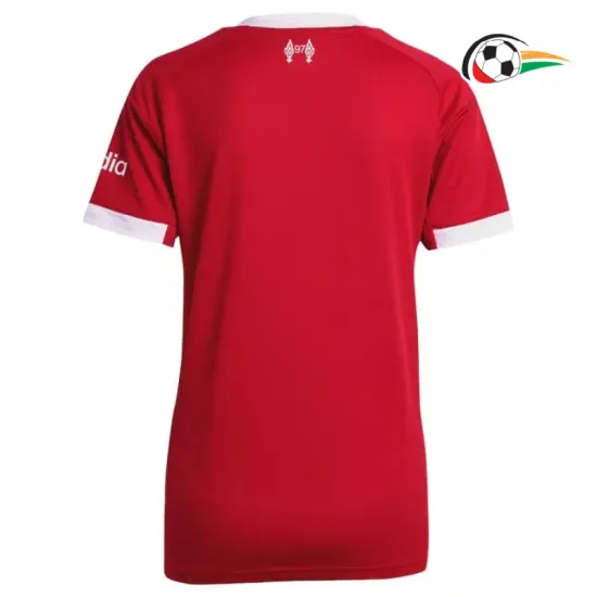Camisa Liverpool Third 2025/26 Feminina Vermelho