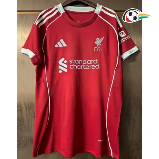 Camisa Liverpool Third 2025/26 Feminina Vermelho
