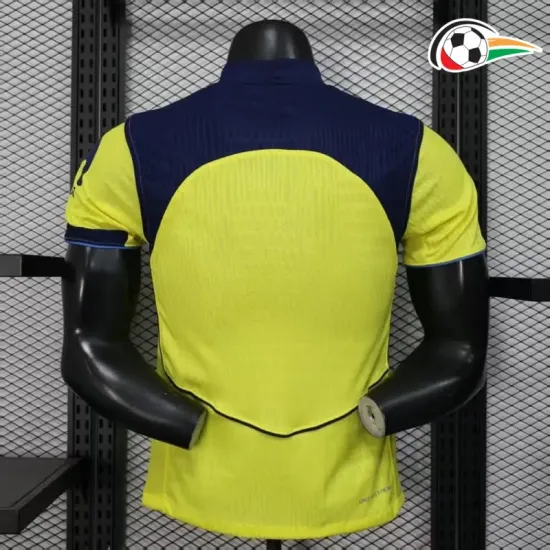 Camisa Tottenham Hotspur Third 2025/2026 Versão Jogador Amarelo