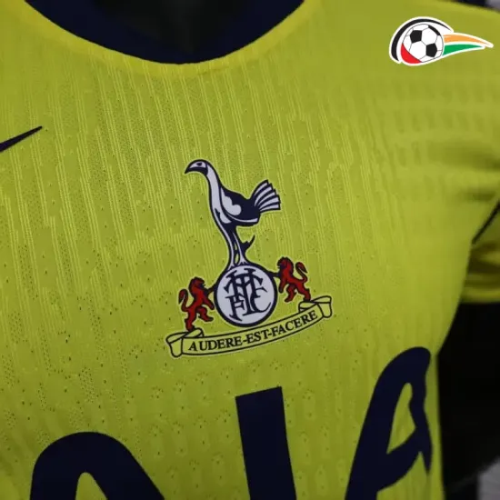 Camisa Tottenham Hotspur Third 2025/2026 Versão Jogador Amarelo