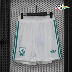 Shorts Liverpool Third 2025/26 Versão Jogador Branco