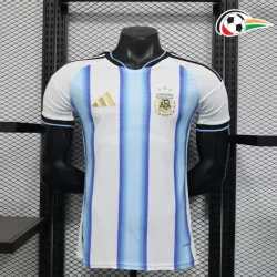 Camisa Argentina 2026 Versão Jogador Azul/Branco