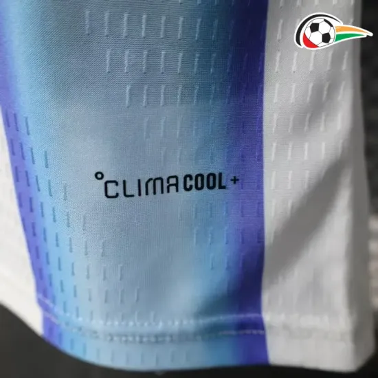Camisa Argentina 2026 Versão Jogador Azul/Branco