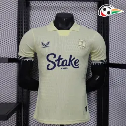 Camisa Everton FC Reserva 2025/2026 Versão Jogador Bege