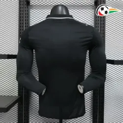 Camisa Manchester City Reserva 2025/2026 Versão Jogador ML Preto