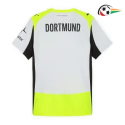 Camisa Borussia Dortmund Reserva 2025/2026 Amarelo/Preto/Cinza