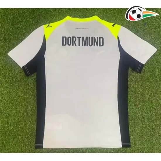 Camisa Borussia Dortmund Reserva 2025/2026 Amarelo/Preto/Cinza