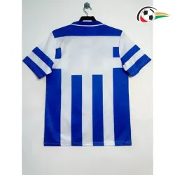Camisa Deportivo de La Coruña Titular 1994/95 Retrô Branco/Azul