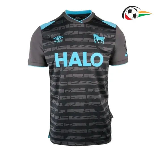 Camisa Ipswich Town Third 2025/2026 Cinza/Azul Claro