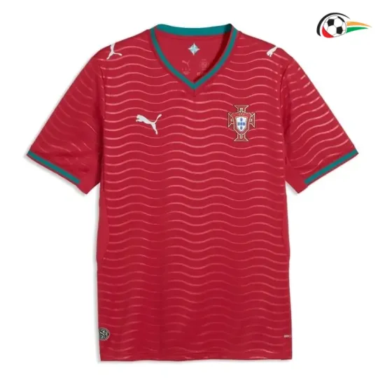 Camisa Portugal Home 2026 Vermelho