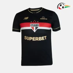 Camisa São Paulo Third 2025/2026 Preto