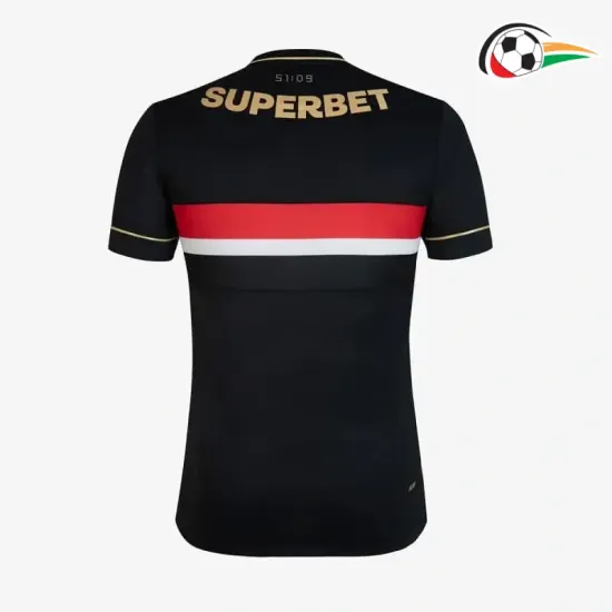Camisa São Paulo Third 2025/2026 Preto