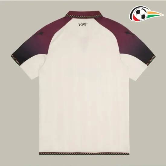 Camisa Venezia FC Reserva 2025/2026 Bege/Vermelho Escuro