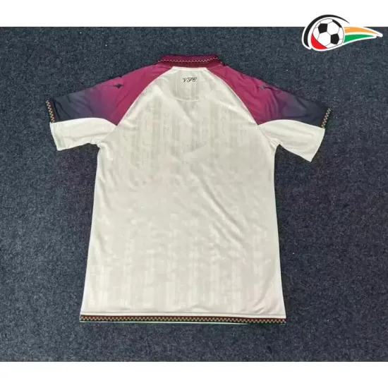 Camisa Venezia FC Reserva 2025/2026 Bege/Vermelho Escuro