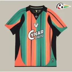 Camisa Venezia FC Third 2025/2026 Laranja/Verde/Preto