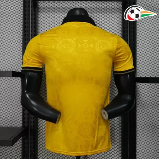 Camisa Wolverhampton Wanderers Titular 2025/2026 Versão Jogador Amarelo