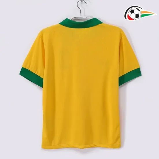 Camisa Brasil Titular 2013 Retrô Amarelo