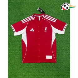 Camisa Liverpool 2025/2026 Camisa de Beisebol Vermelho