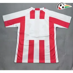 Camisa Sporting de Gijón Titular 1986/88 Retrô Branco/Vermelho