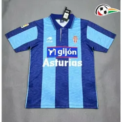 Camisa Sporting de Gijón Third 2002/03 Retrô Azul