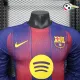 Camisa Barcelona Titular 2025/2026 Versão Jogador ML Vermelho/Azul
